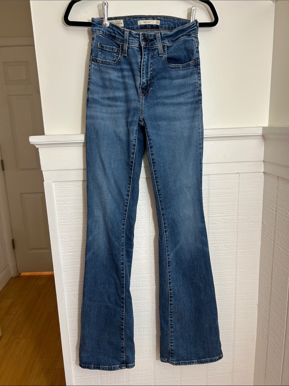 Levis 726 Denim Flare Jeans women’s size 25